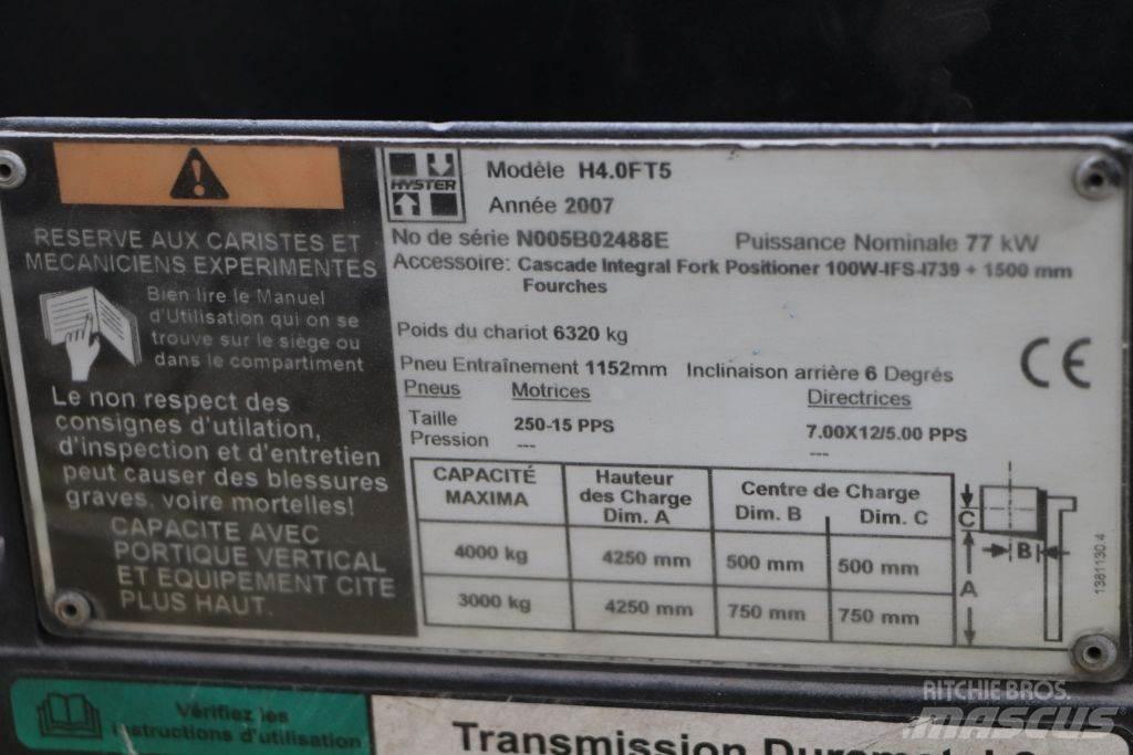 Hyster H4.0FT5 Plinski viličari