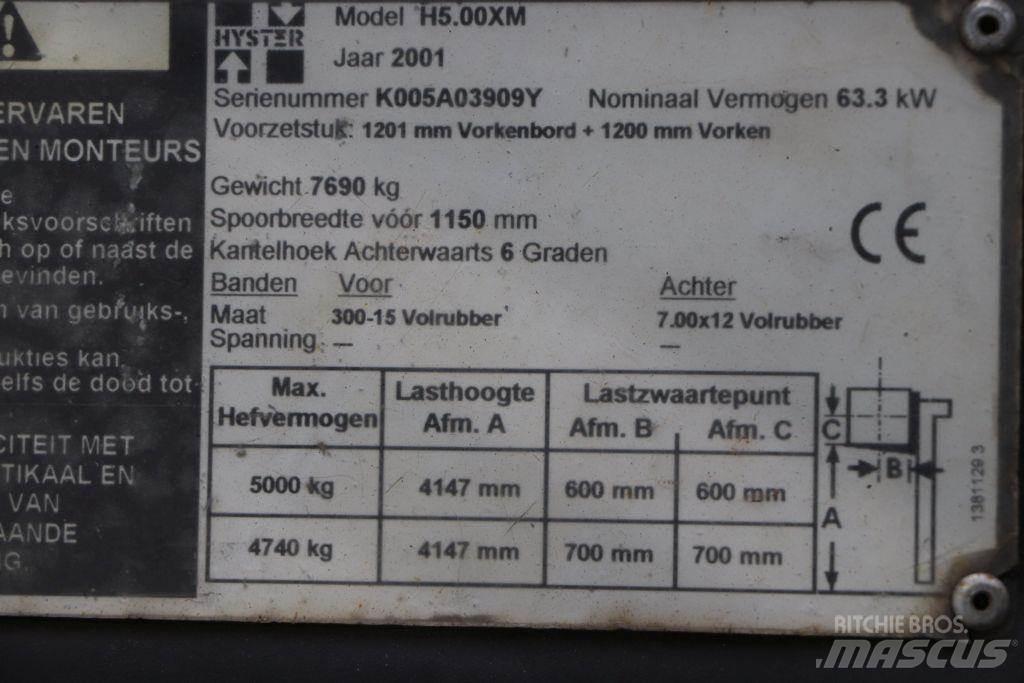 Hyster H5.00XM Plinski viličari