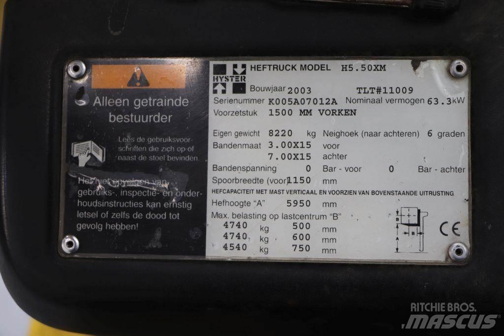 Hyster H5.50XM Plinski viličari