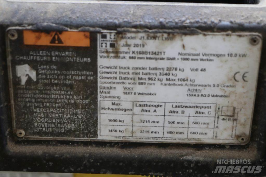 Hyster J1.6XNT Električni viličari