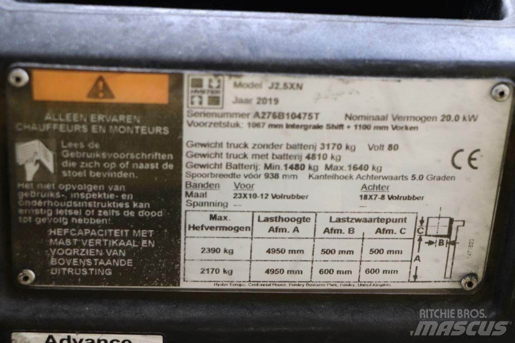 Hyster J2.5XN Električni viličari