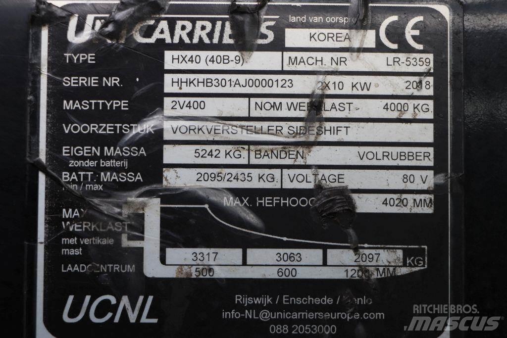 Hyundai 40B-9 Električni viličari