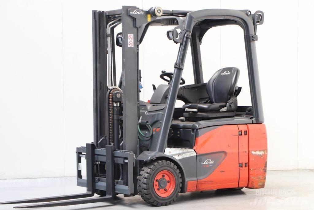 Linde E16C-02 Električni viličari