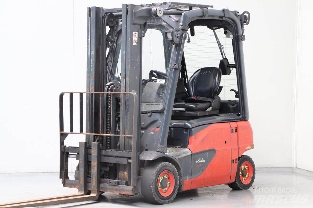 Linde E16P-02 Električni viličari