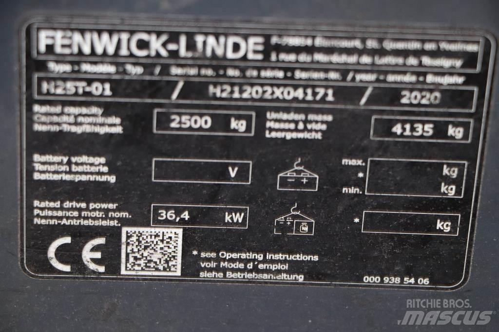 Linde H25T-01 Plinski viličari