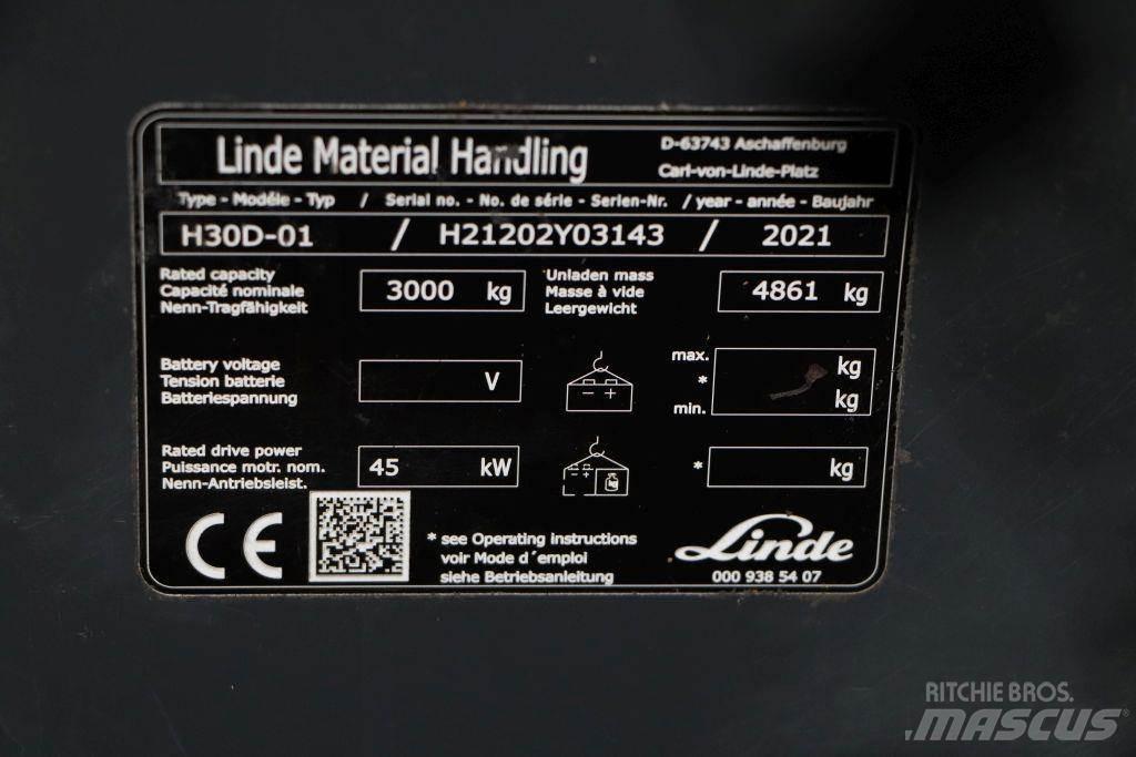 Linde H30D-01 Dizelski viličari