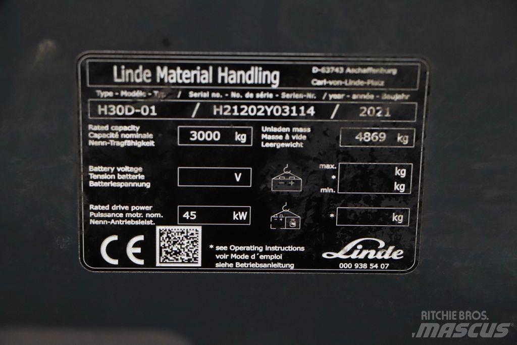 Linde H30D-01 Dizelski viličari