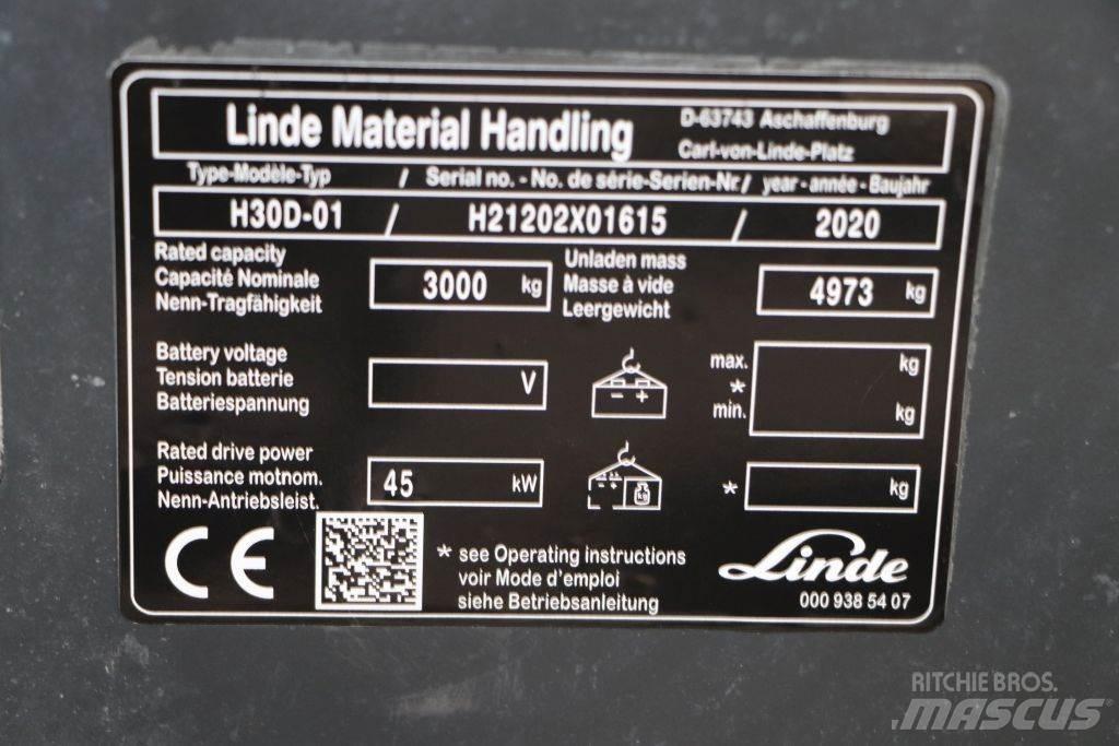 Linde H30D-01 Dizelski viličari