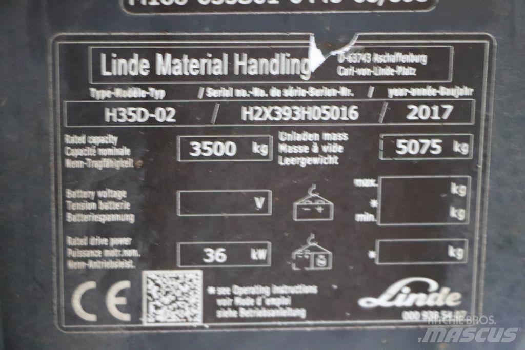 Linde H35D-02 Dizelski viličari
