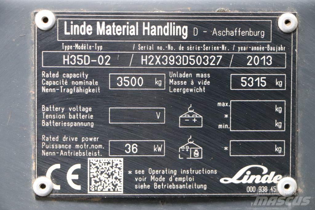 Linde H35D-02 Dizelski viličari