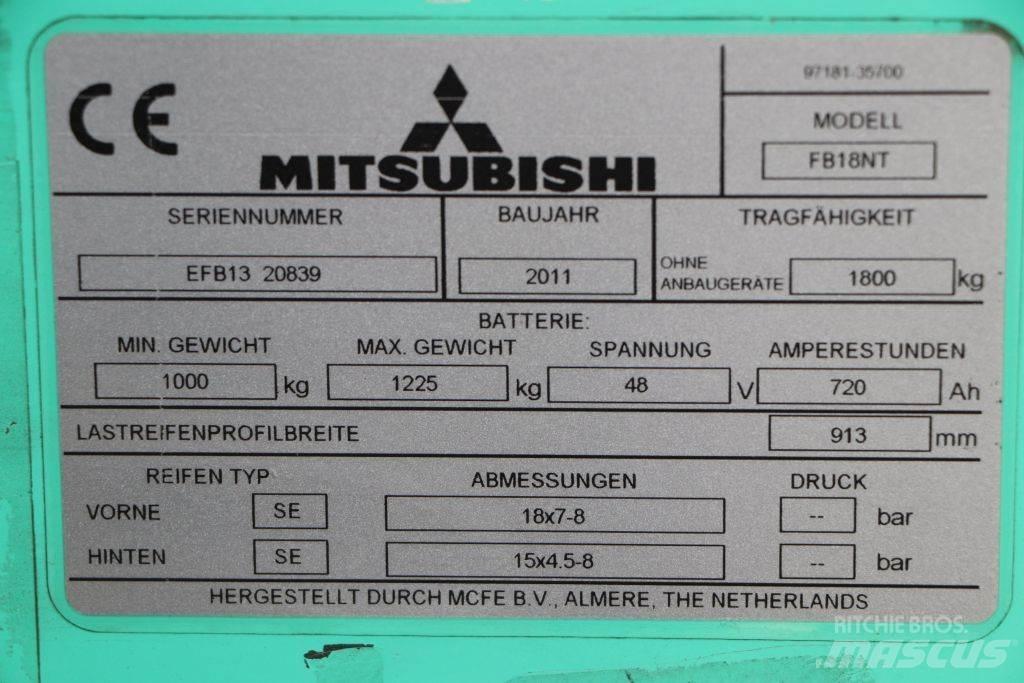 Mitsubishi FB18NT Električni viličari