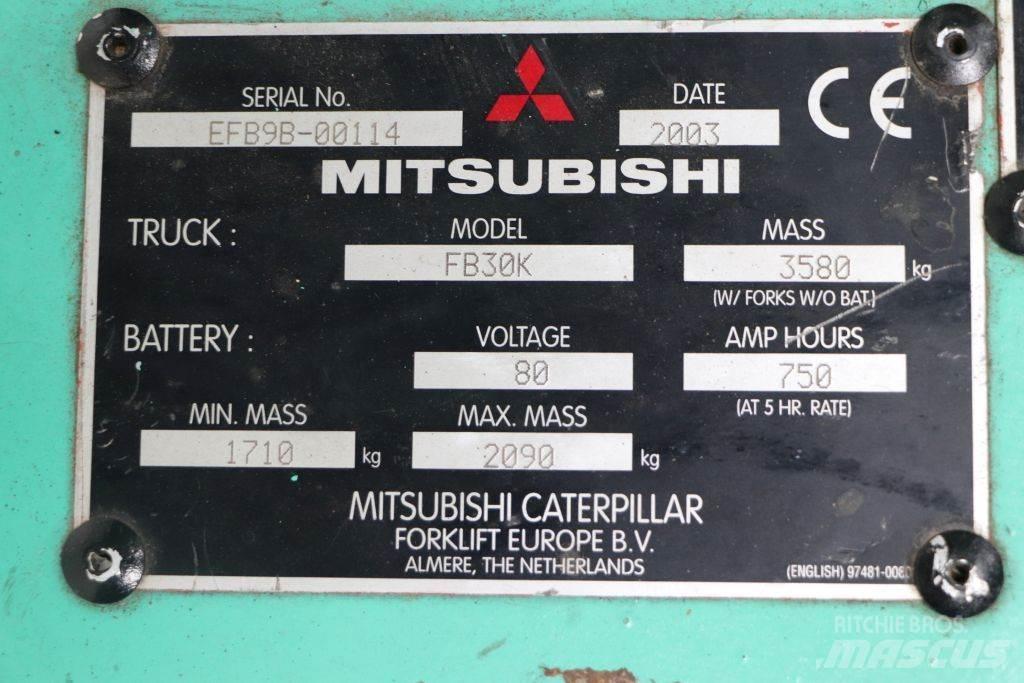 Mitsubishi FB30K Električni viličari