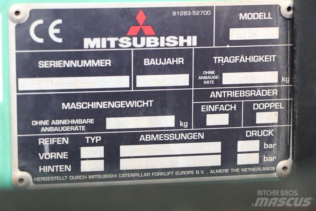 Mitsubishi FG15K Plinski viličari