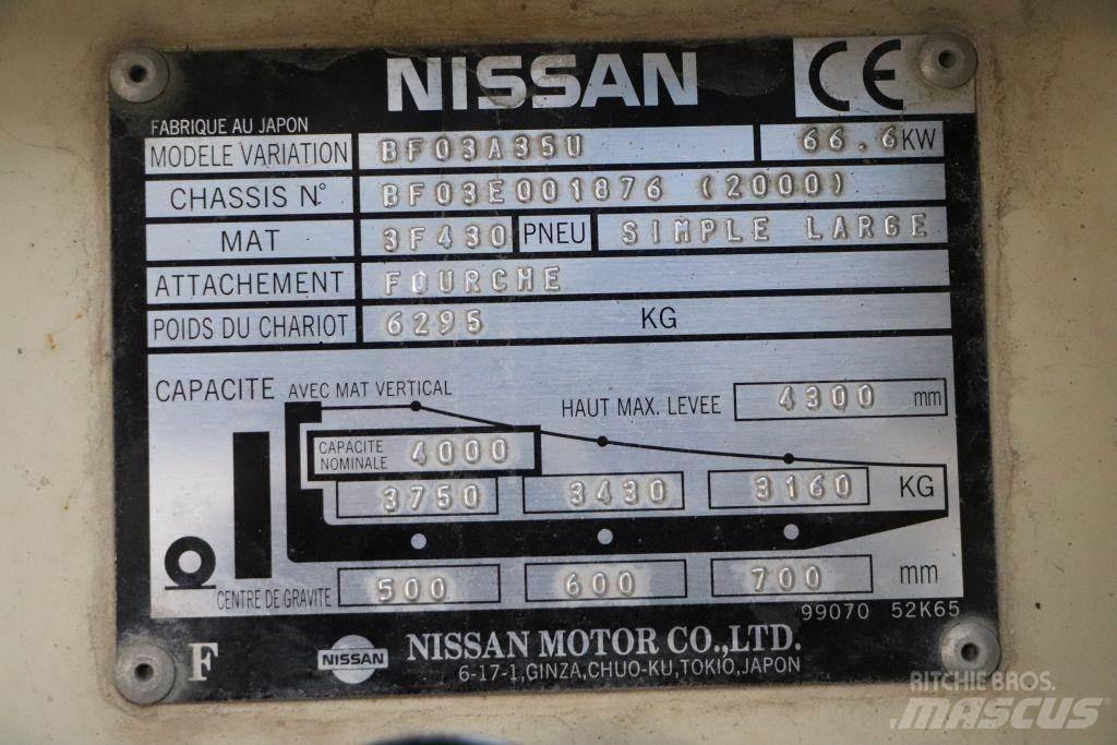 Nissan BF03A35U Plinski viličari