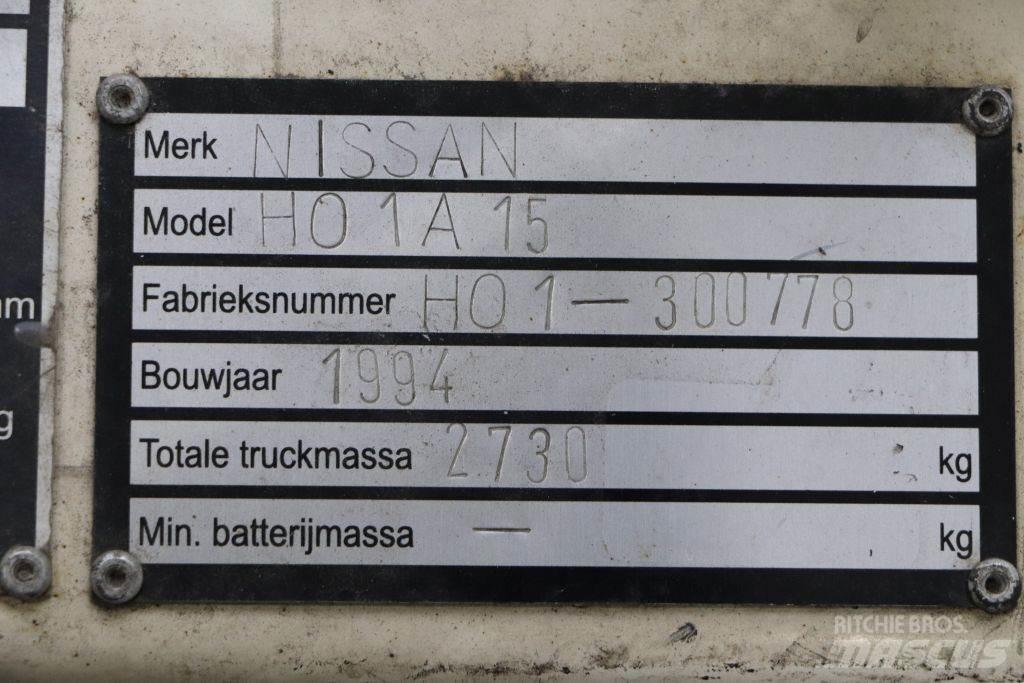 Nissan H01A15 Plinski viličari