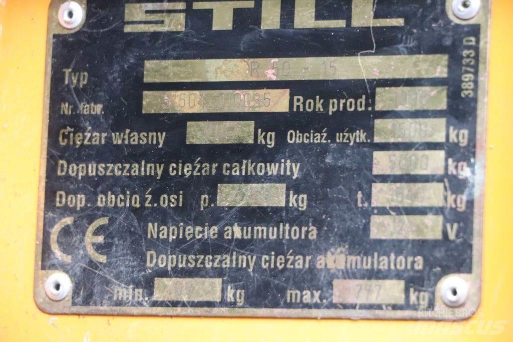 Still R50-15 Električni viličari