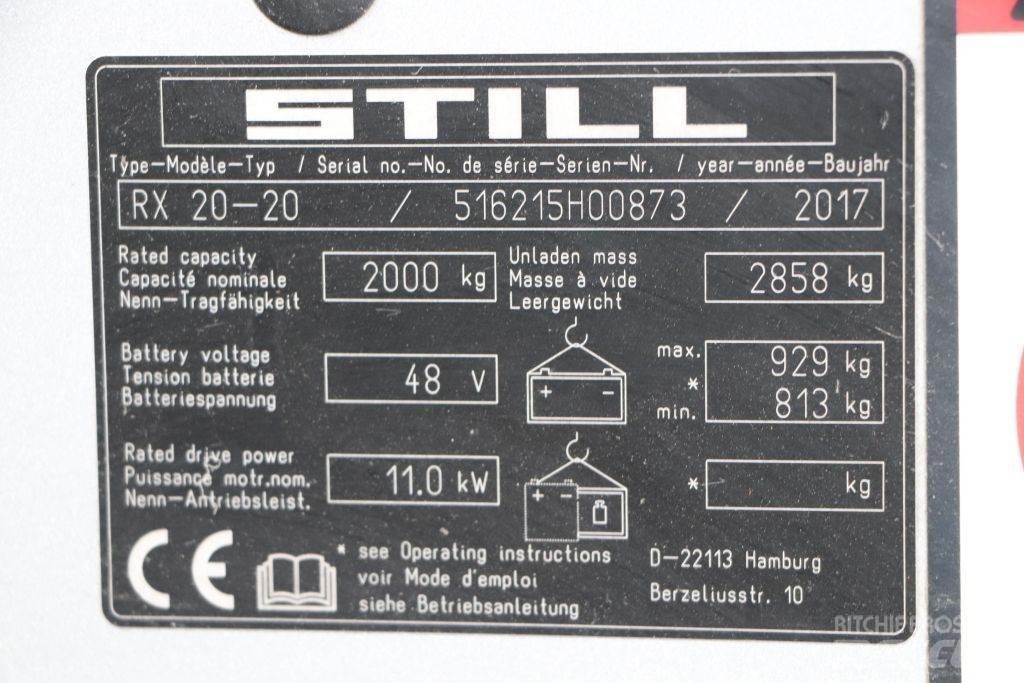 Still RX20-20 Električni viličari