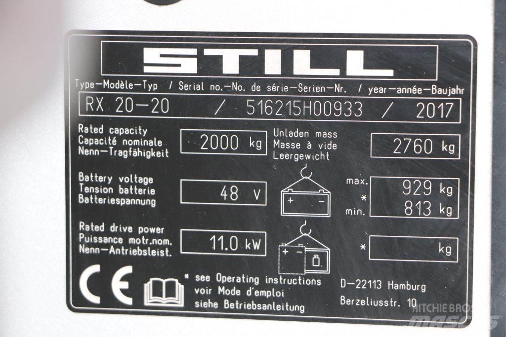Still RX20-20 Električni viličari