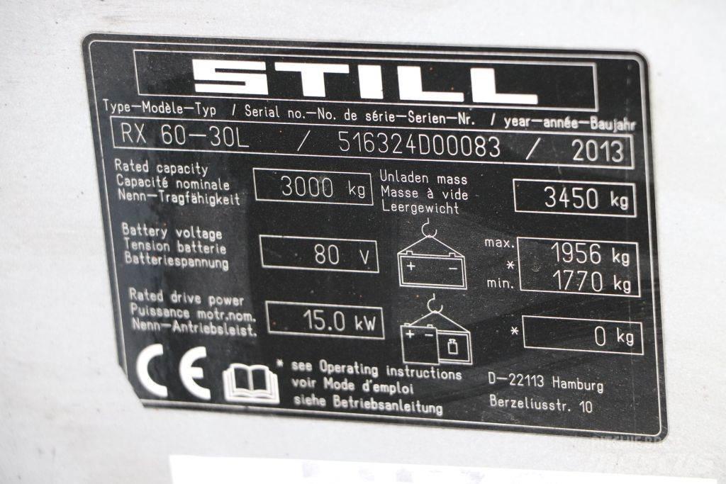 Still RX60-30L Električni viličari