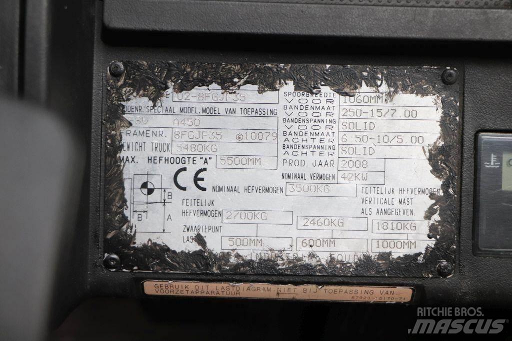 Toyota 02-8FGJF35 Plinski viličari