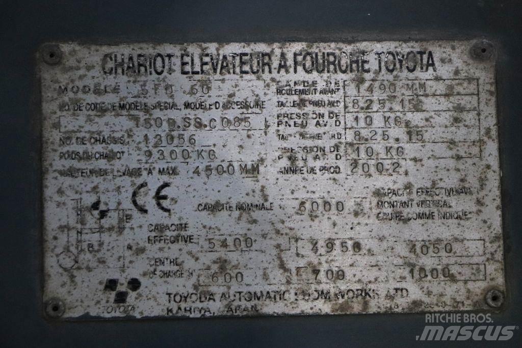 Toyota 5FD60 Dizelski viličari