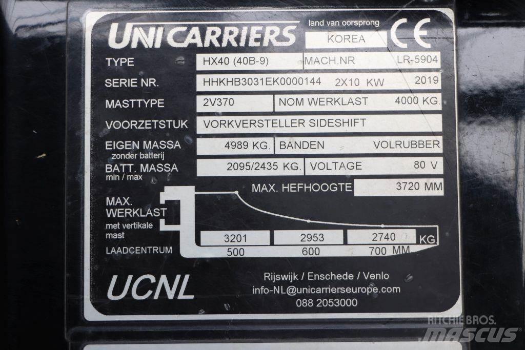 UniCarriers 40B-9 Električni viličari