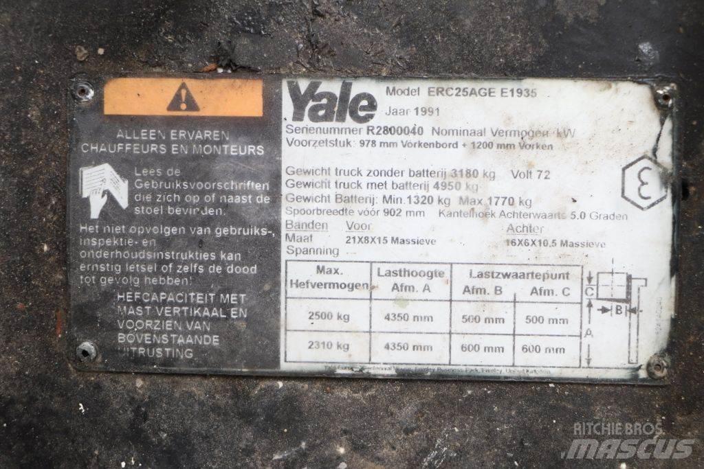 Yale ERC25AGE Električni viličari