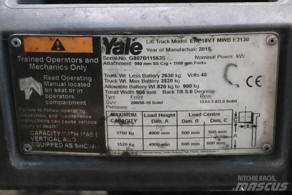 Yale ERP18VT Električni viličari
