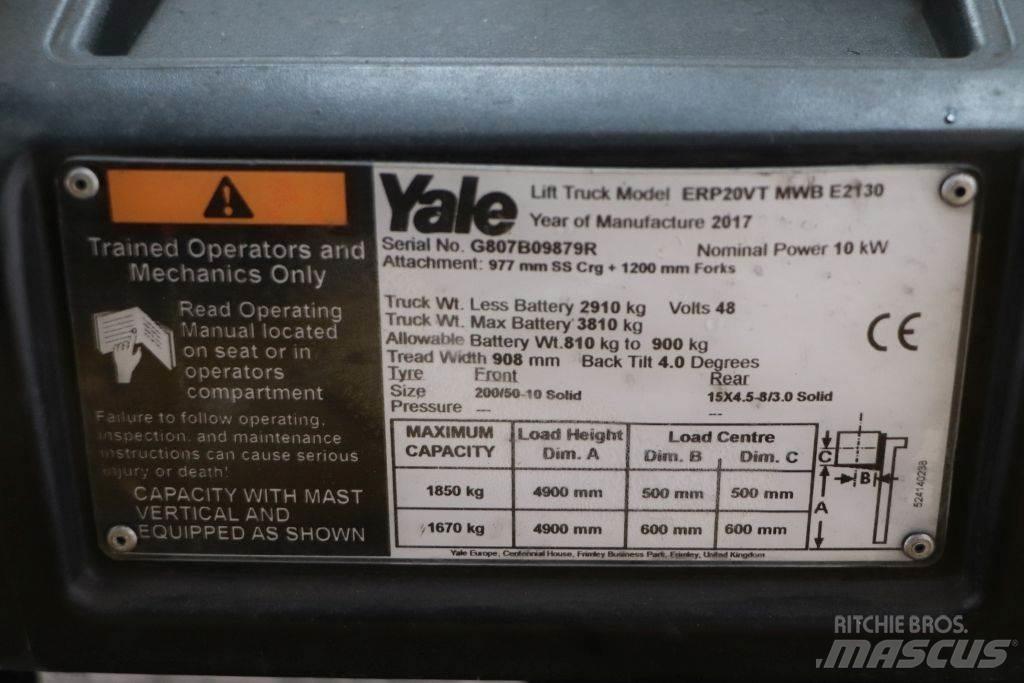 Yale ERP20VT Električni viličari