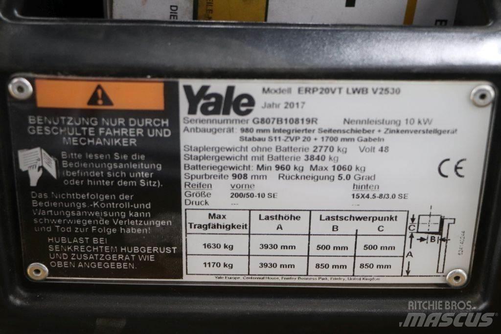 Yale ERP20VT Električni viličari