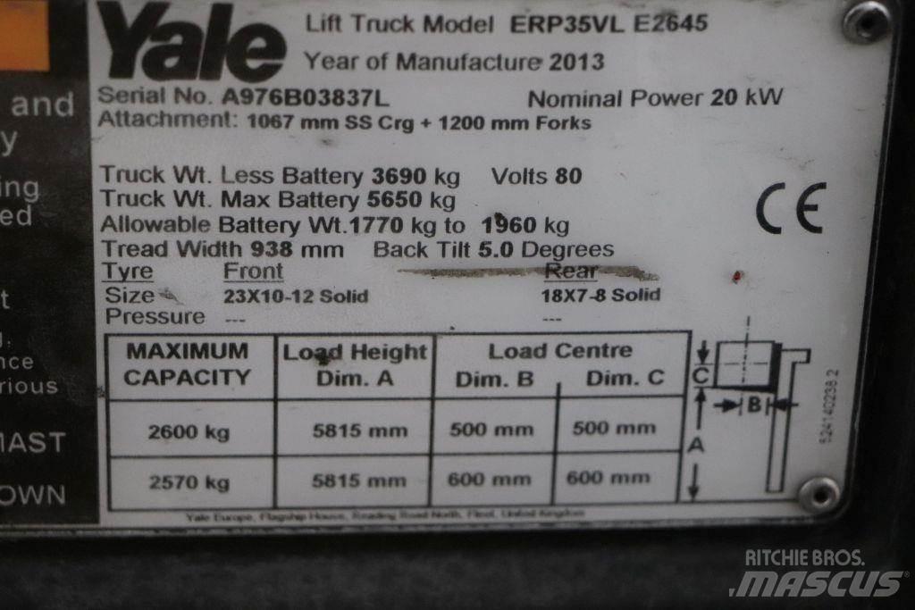 Yale ERP35VL Električni viličari
