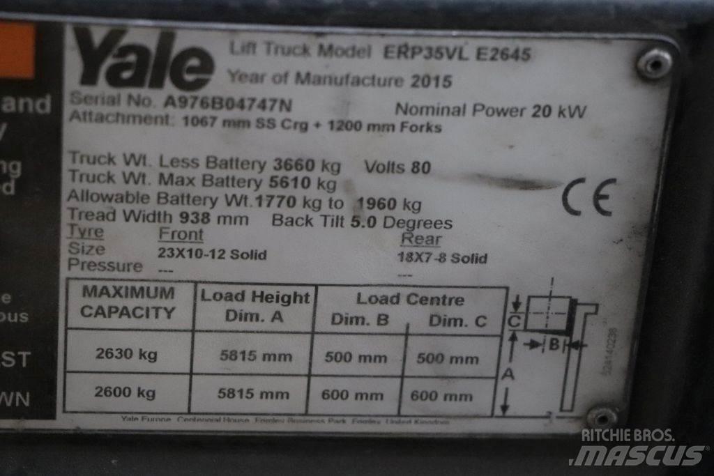 Yale ERP35VL Električni viličari