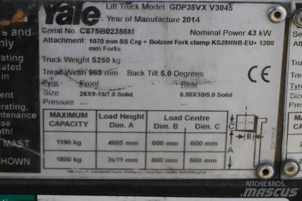 Yale GDP35VX Dizelski viličari
