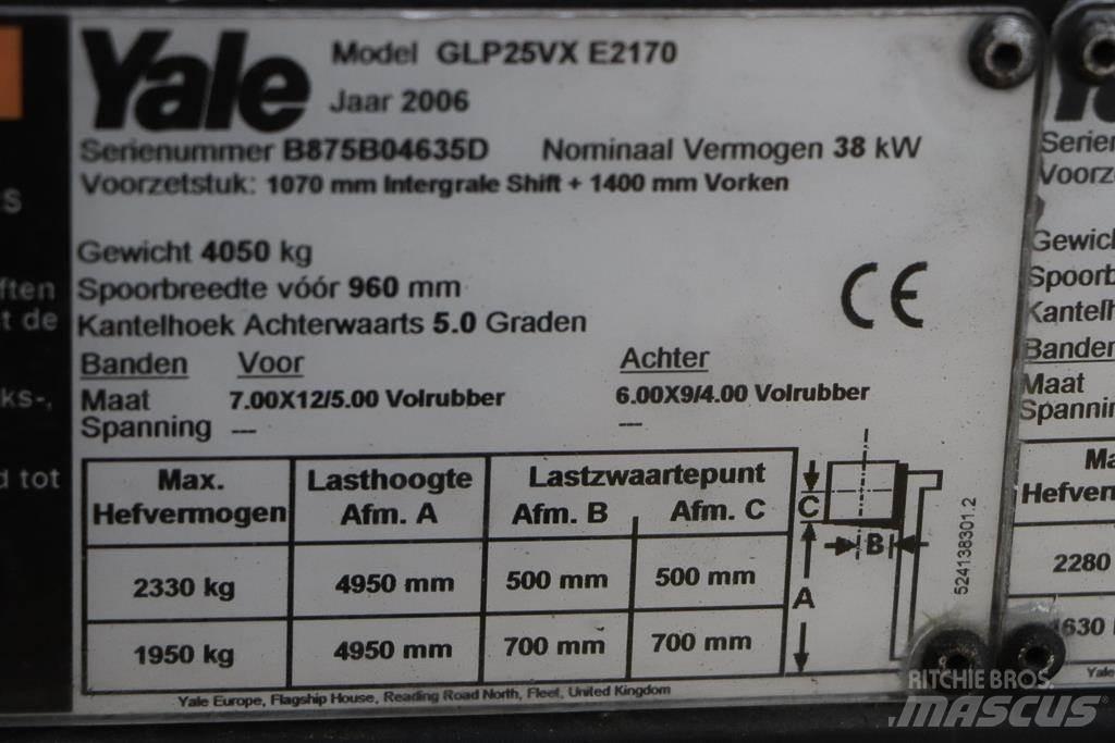 Yale GLP25VX Plinski viličari