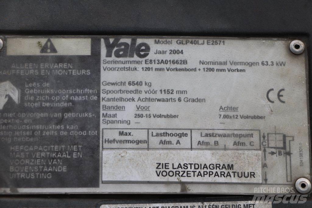 Yale GLP40LJ Plinski viličari