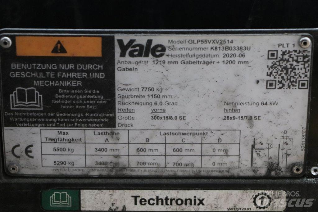 Yale GLP55VX Plinski viličari