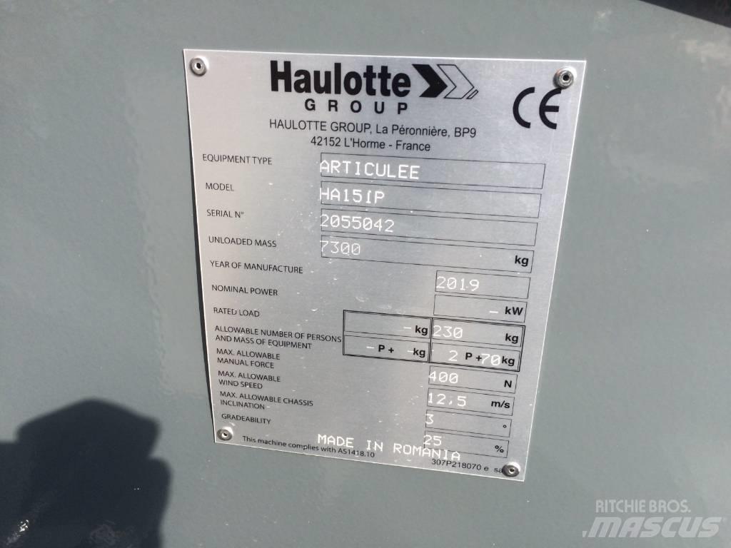 Haulotte HA 15 IP Zglobne podizne platforme