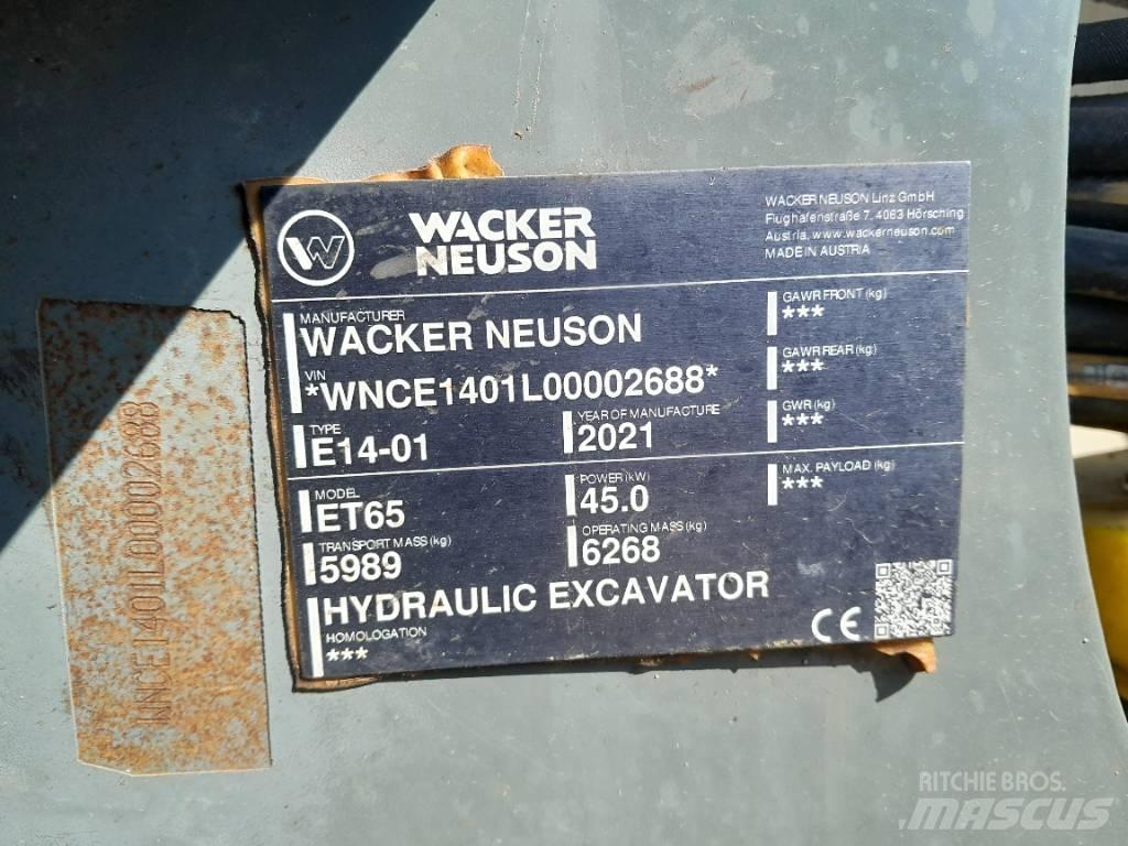 Wacker Neuson ET 65 Bageri gusjeničari