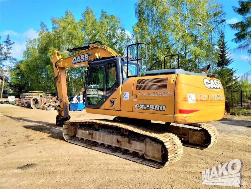 CASE CX 250 D Bageri gusjeničari