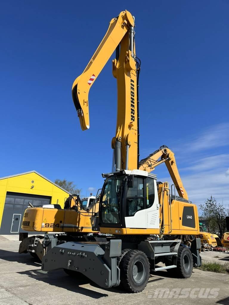 Liebherr LH 40 Bageri za manipuliranje materijalom / otpadom