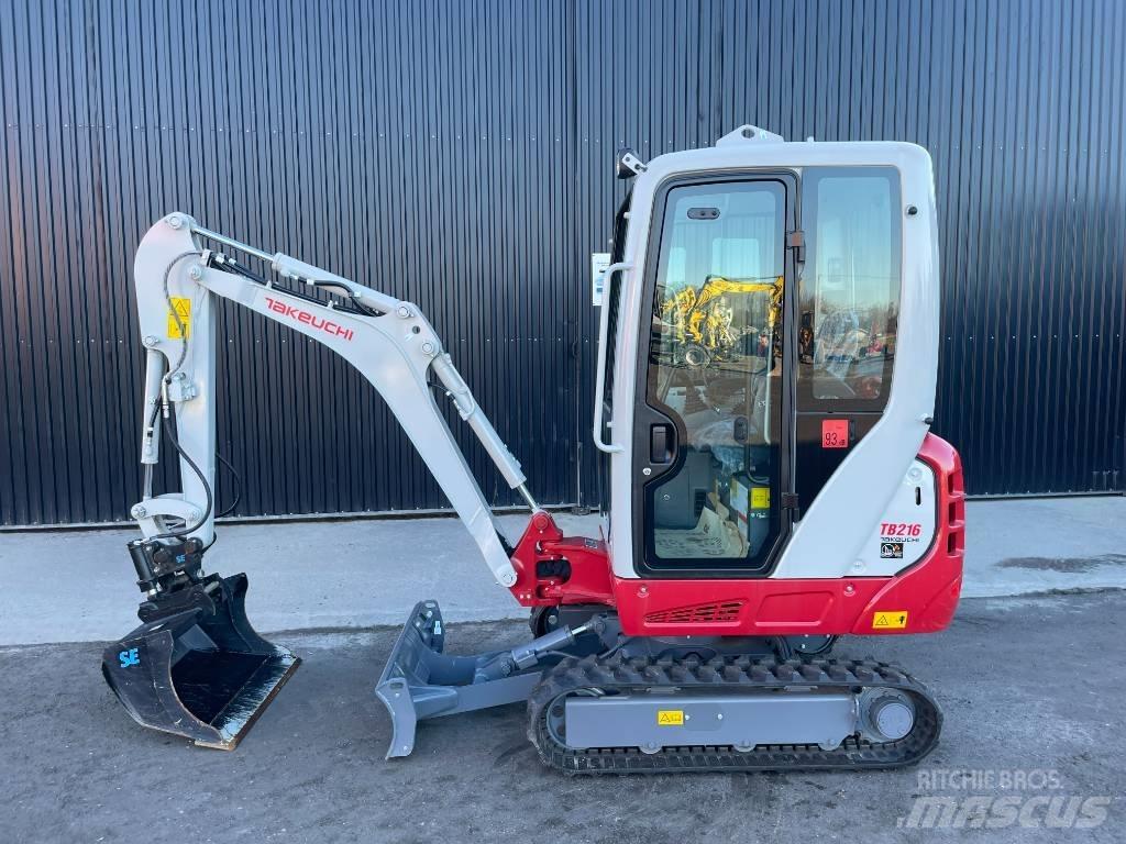 Takeuchi TB 216 Mini bageri <7t