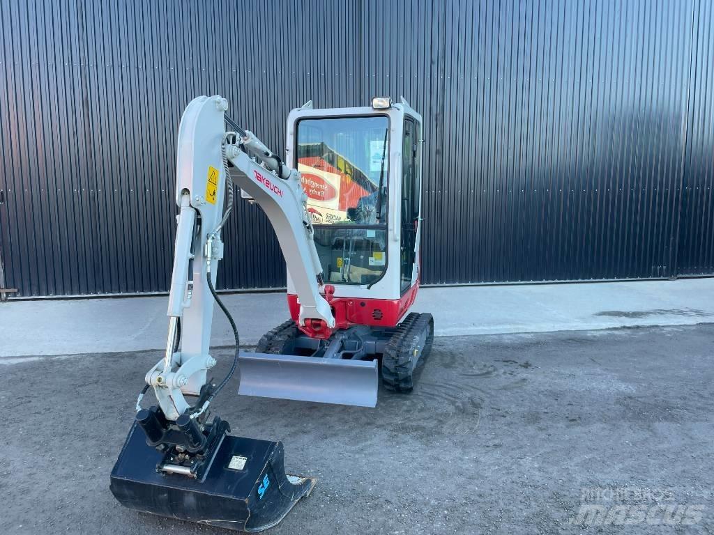 Takeuchi TB 216 Mini bageri <7t