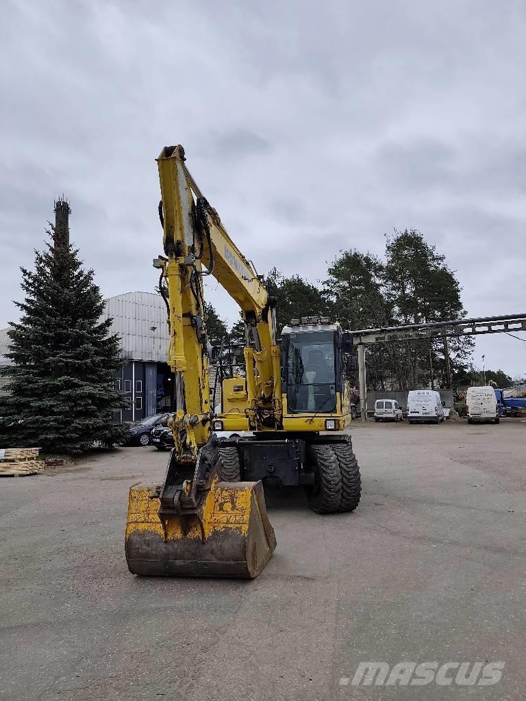 Komatsu PW 160-7E0 Bageri na kotačima