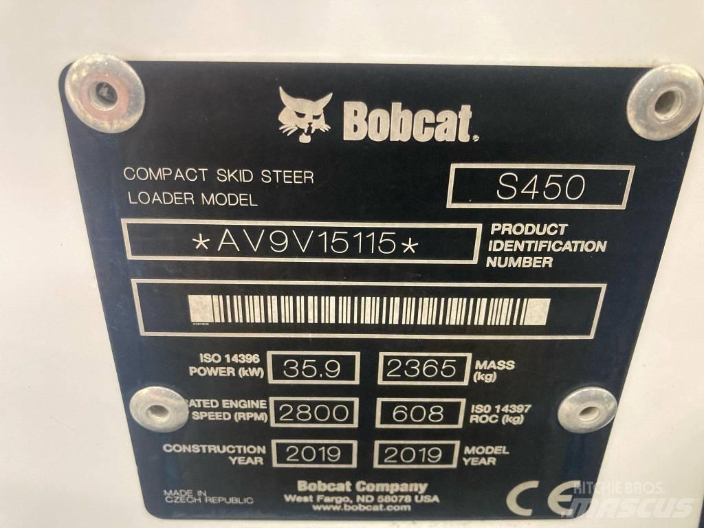 Bobcat S 450 Skid steer mini utovarivači
