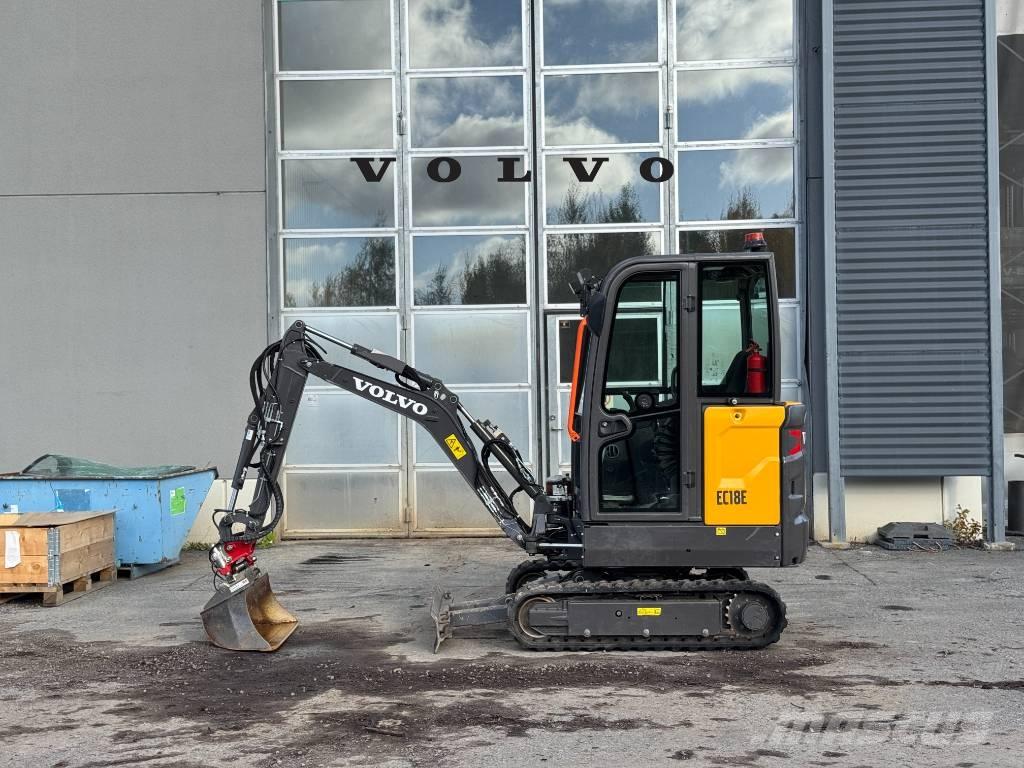 Volvo EC 18 E Mini bageri <7t