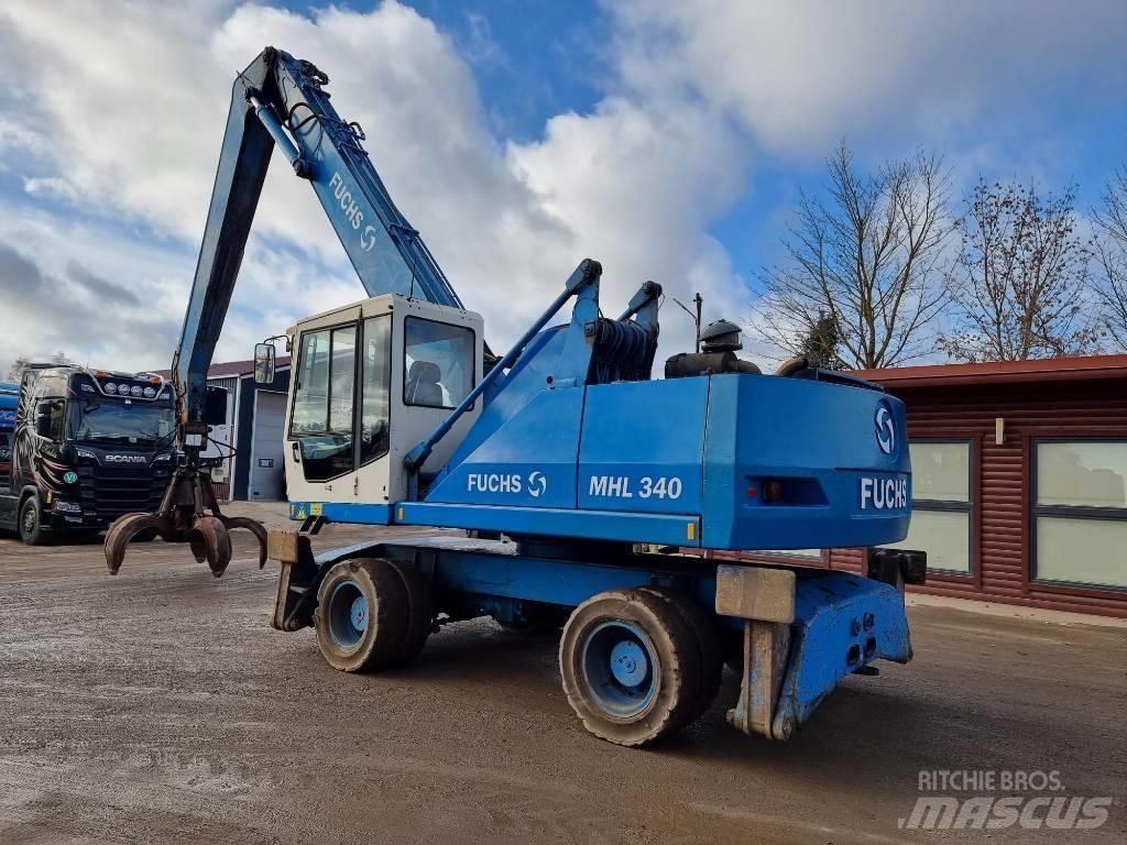 Terex Fuchs MHL340 Bageri za manipuliranje materijalom / otpadom