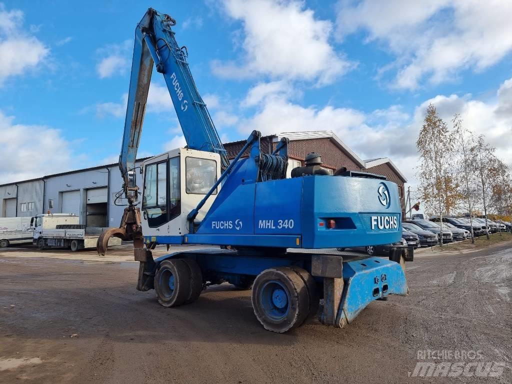 Terex Fuchs MHL340 Bageri za manipuliranje materijalom / otpadom