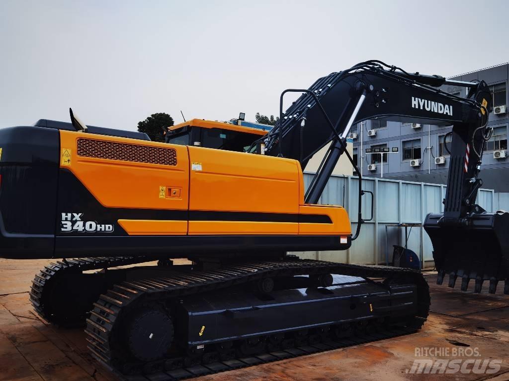 Hyundai HX340 Bageri gusjeničari