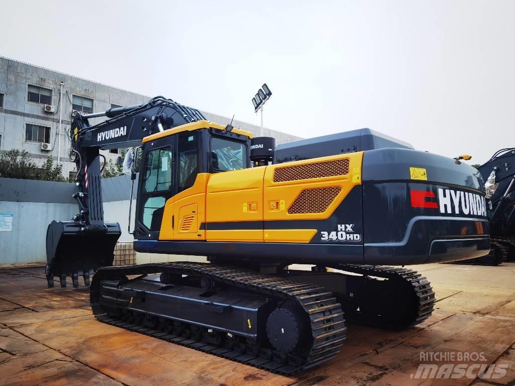Hyundai HX340 Bageri gusjeničari