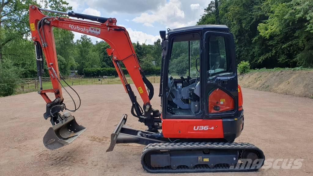 Kubota U 36-4 Mini bageri <7t